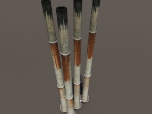 chimney low poly 3D 모델