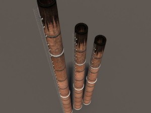 chimney low poly 3D Модель