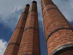 chimney low poly 3D Model