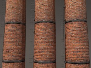 chimney low poly 3D Модель