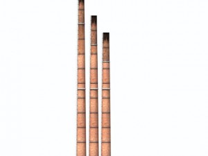chimney low poly 3D Модель