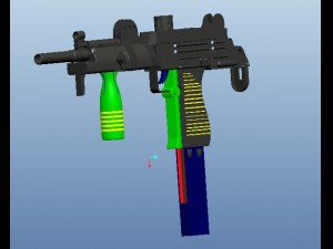 uzi 3D मॉडल