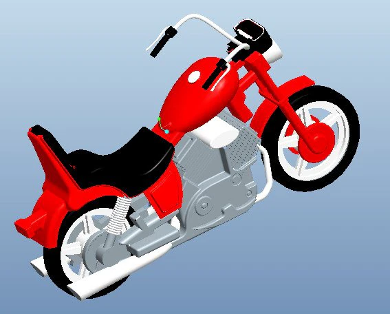 bike 3D Model .c4d .max .obj .3ds .fbx .stl .blend 