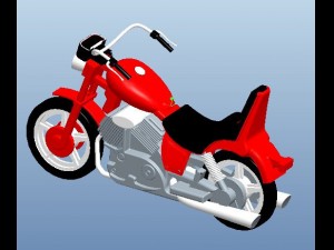 bike 3D 模型