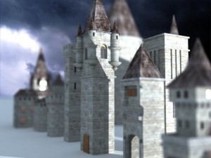 castle construction kit 2012 3D Model