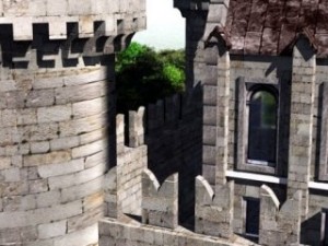 castle construction kit 2012 3D Model