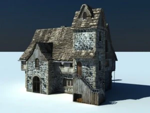 पुराना जर्मन लोकांडा 3D मॉडल