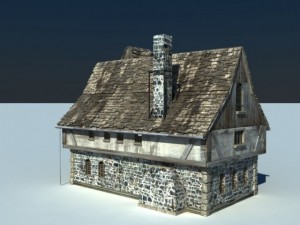 old german locanda 3D-Modell