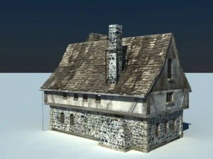 old german locanda 3D Model