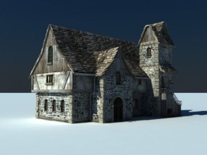 old german locanda 3D-Modell