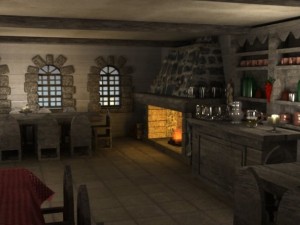 old german locanda 3D-Modell