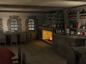old german locanda 3D Model