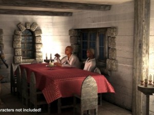 old german locanda 3D-Modell