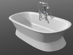banheira Modelo 3D
