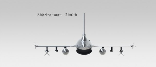 f16 Model 3D .c4d .max .obj .3ds .fbx .stl .blend 