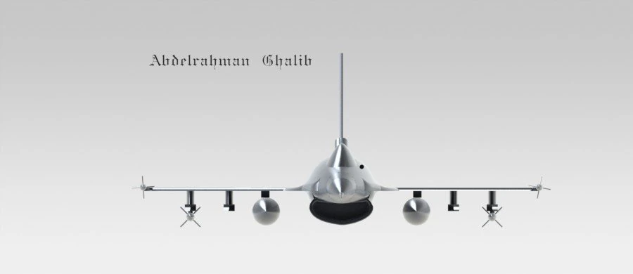 f16 3D Model .c4d .max .obj .3ds .fbx .stl .blend 