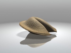 fortune cookie Model 3D