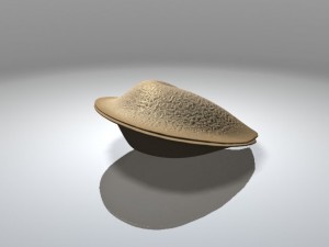 fortune cookie Model 3D