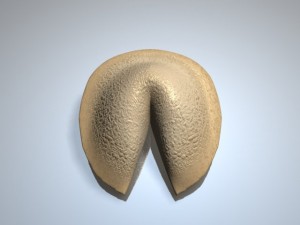 fortune cookie Model 3D
