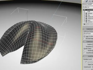 fortune cookie 3D Model