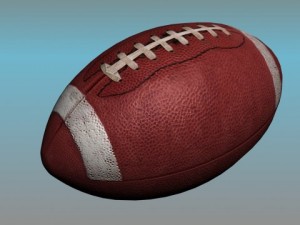 football american 3D-Modell