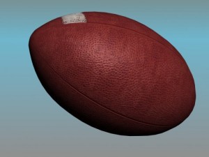football american 3Dモデル