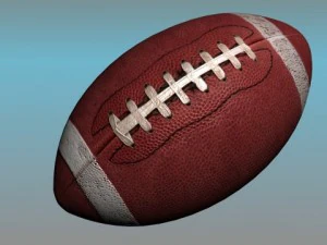 football american 3D Model