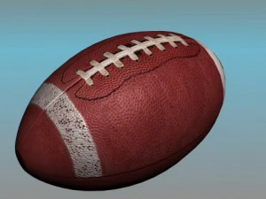 football american 3D Model