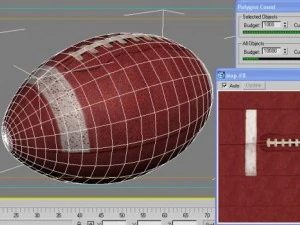 football american 3D Model
