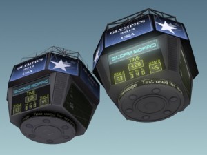 jumbotron score display 3D मॉडल
