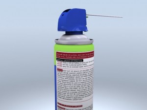 aerosol duster Model 3D