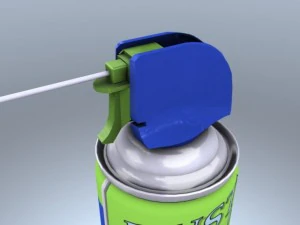 espanador de aerossol Modelo 3D