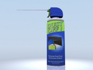 aerosol duster Model 3D