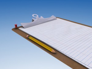 wooden clip board 3D-Modell