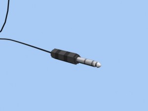 stereo headphones Model 3D