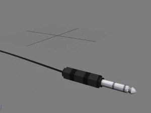 stereo headphones 3D Model