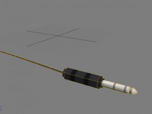 stereo headphones Model 3D