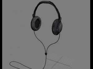 stereo headphones 3D Model