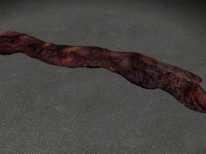 bacon Modèle 3D