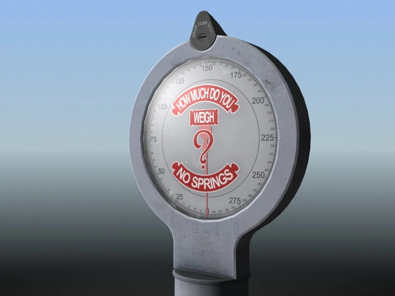 lollipop penny scale 3D Model .c4d .max .obj .3ds .fbx .stl .blend
