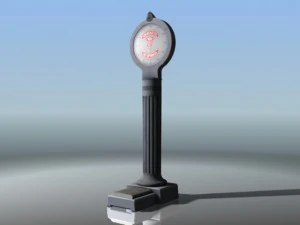 lollipop penny scale 3D Model
