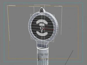 lollipop penny scale 3D Model