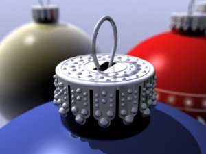 assorted christmas ornaments 3D-Modell