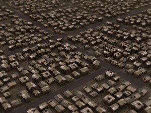 housing slums building 3D 模型