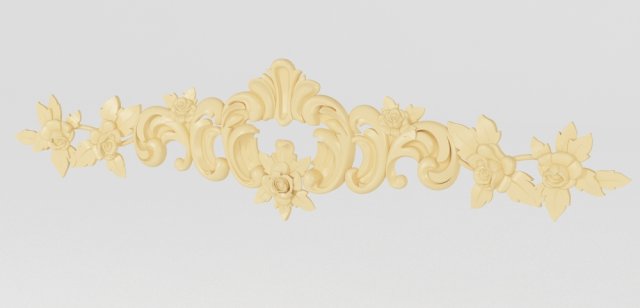 plate on the fireplace 3D Model .c4d .max .obj .3ds .fbx .stl .blend 