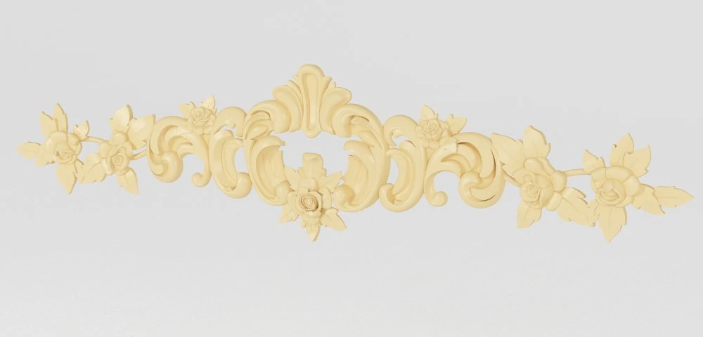 plate on the fireplace 3D Model .c4d .max .obj .3ds .fbx .stl .blend 