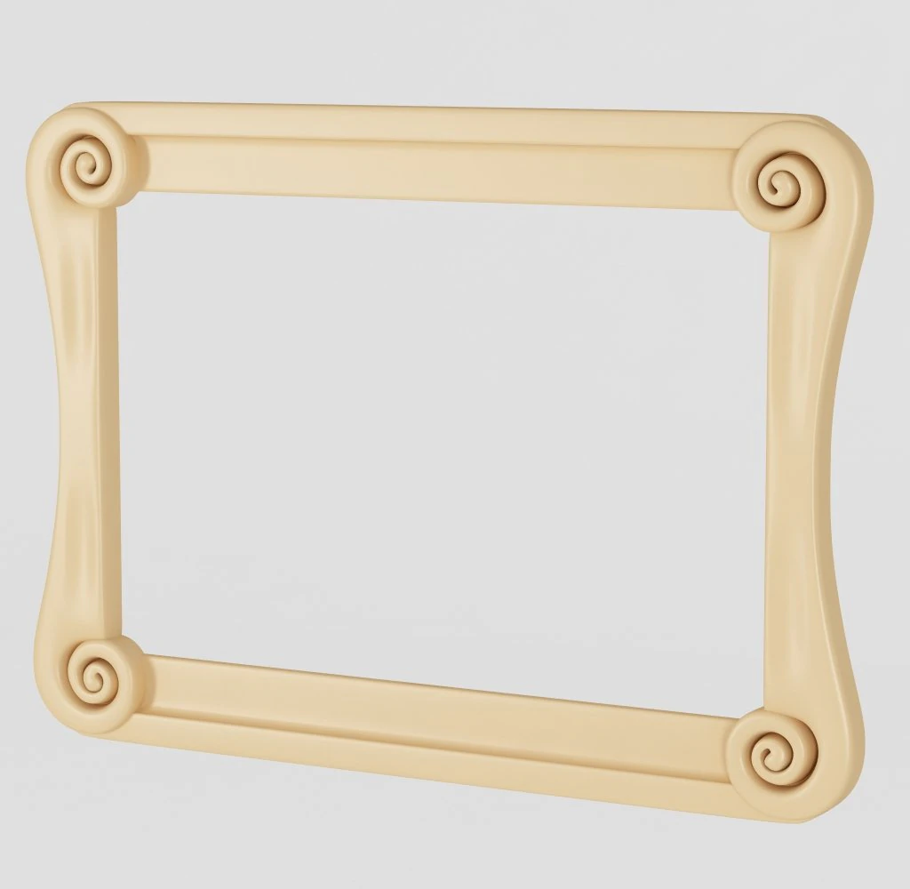 frame for a mirror o3 3D Model .c4d .max .obj .3ds .fbx .stl .blend 