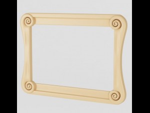 frame for a mirror o3 3D Модель