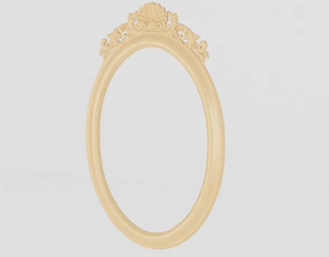 frame for a mirror o6 3D Model .c4d .max .obj .3ds .fbx .stl .blend 