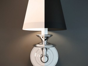nash candlestick sconce base 3D Модель
